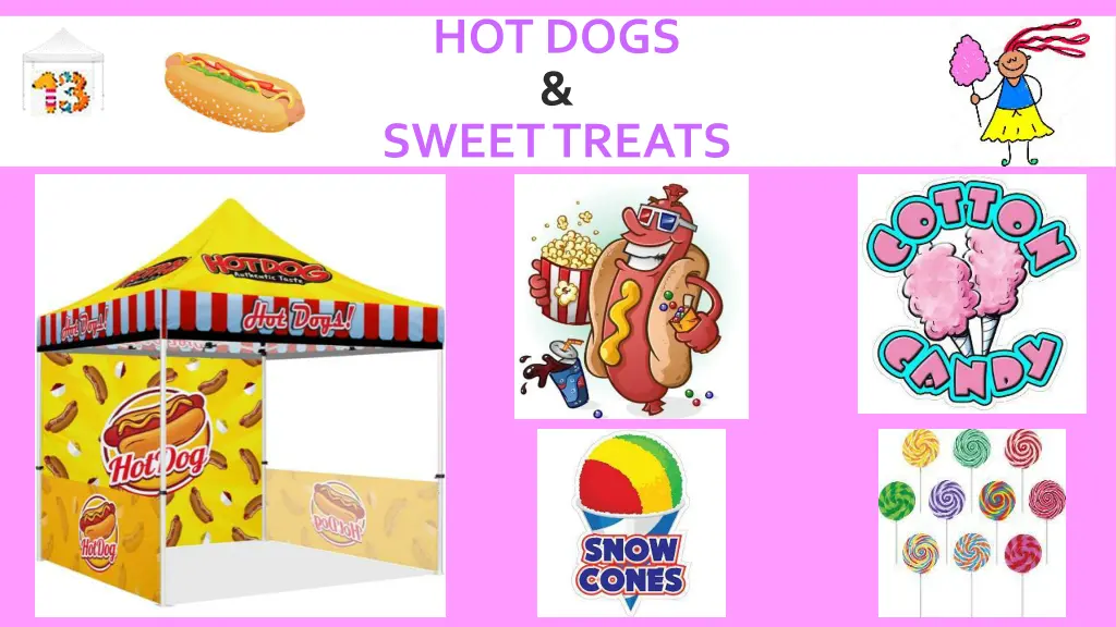 hot dogs sweet treats