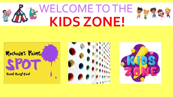 welcome to the kids zone