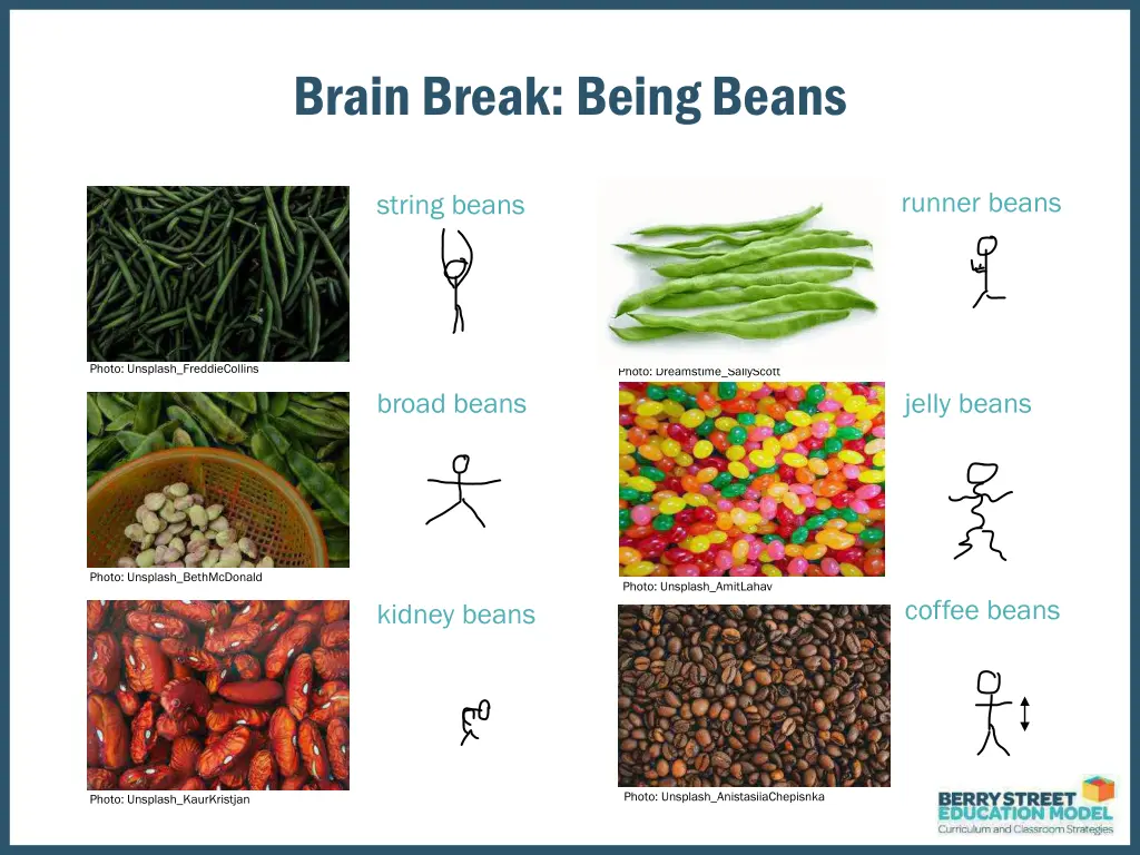 brain break being beans