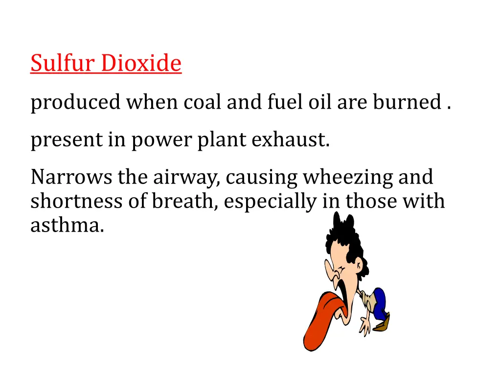 sulfur dioxide