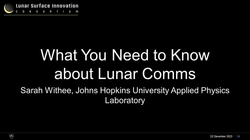 what you need to know about lunar comms sarah