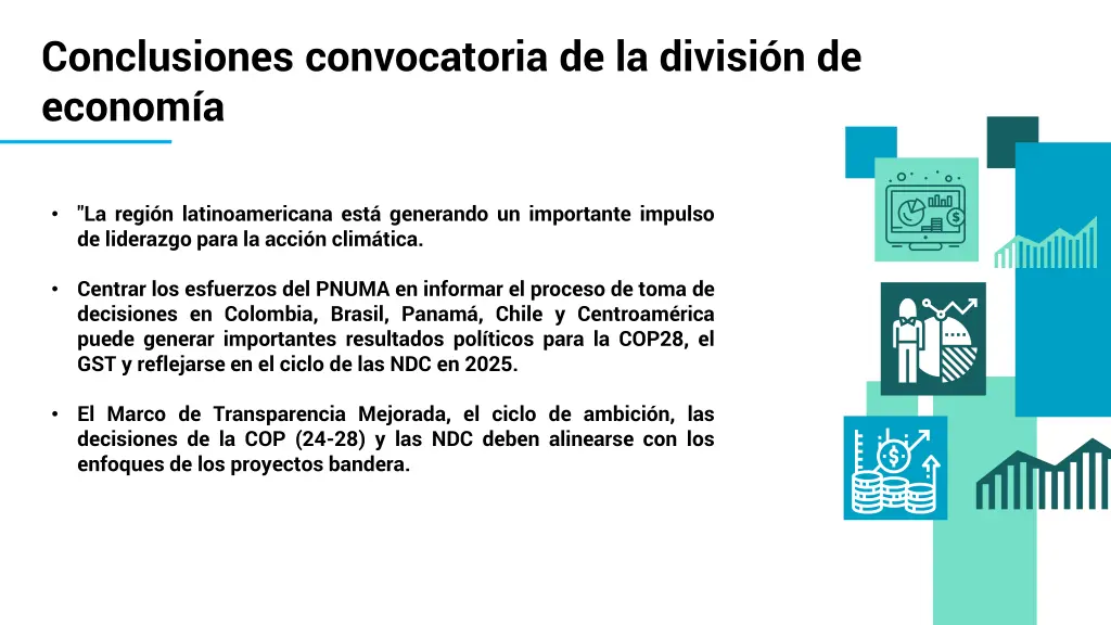 conclusiones convocatoria de la divisi