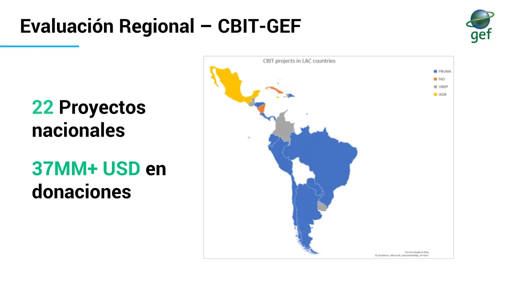 evaluaci n regional cbit gef