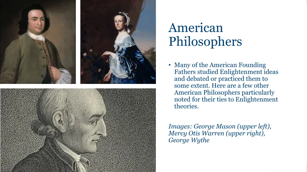 american philosophers