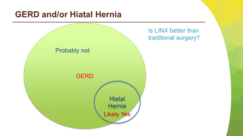 gerd and or hiatal hernia