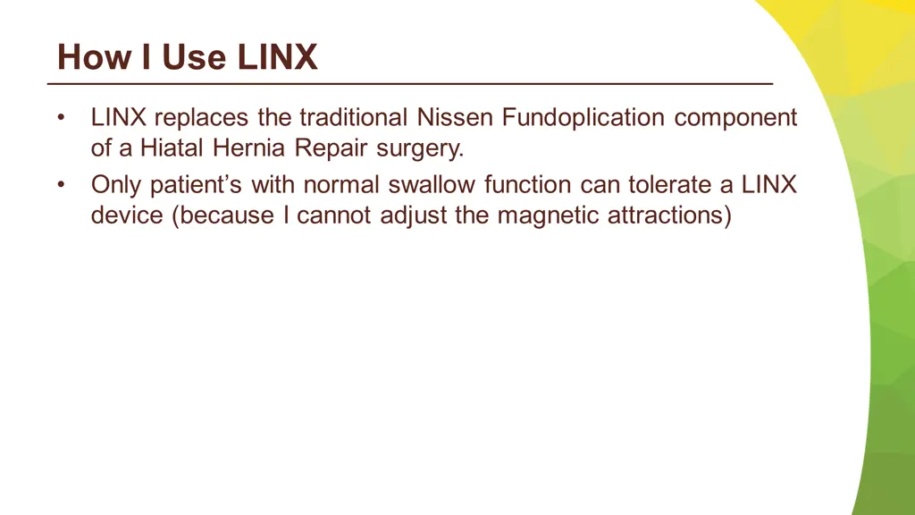 how i use linx