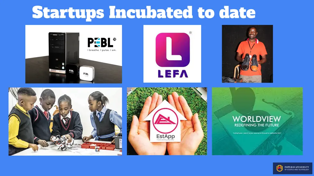 startups incubated to date