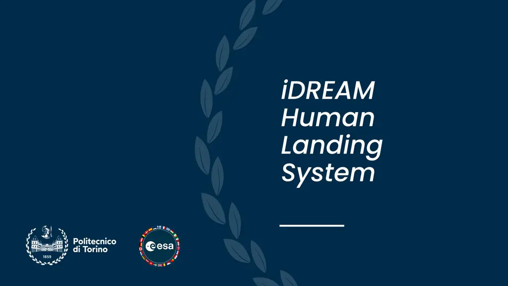 idream human landing system