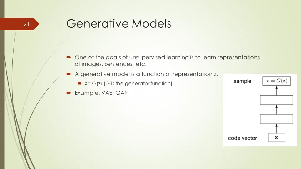 generative models