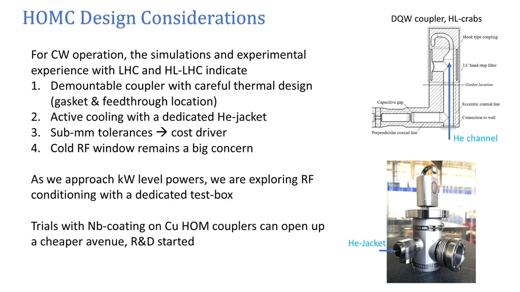 homc design considerations