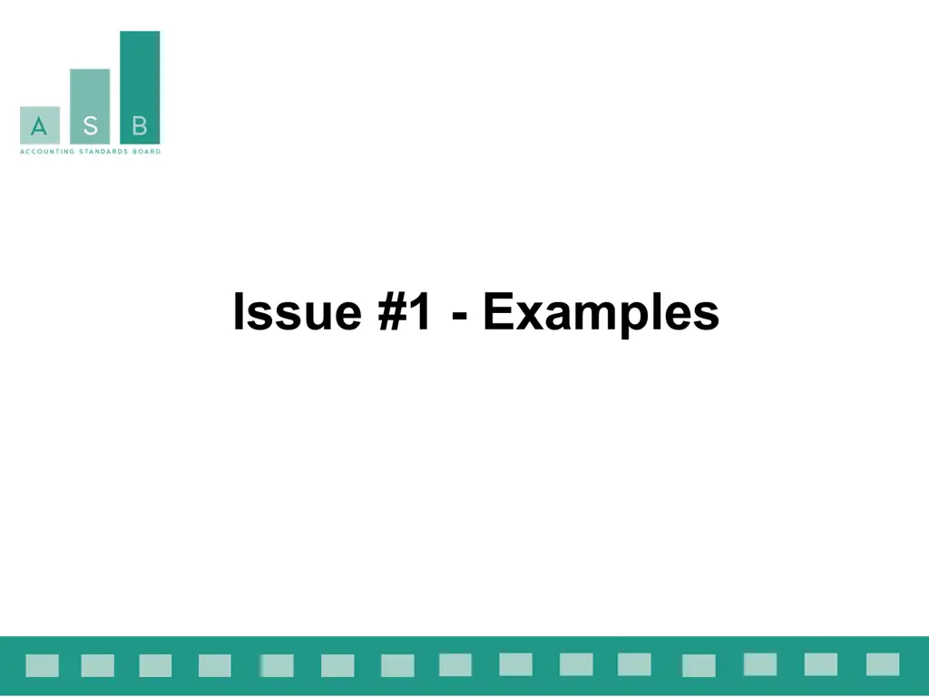 issue 1 examples