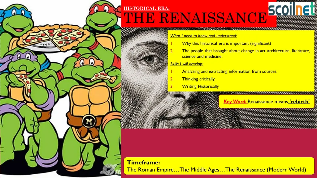 historical era the renaissance