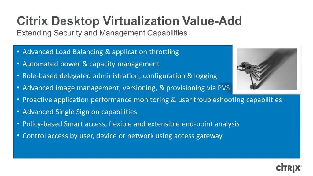 citrix desktop virtualization value add extending