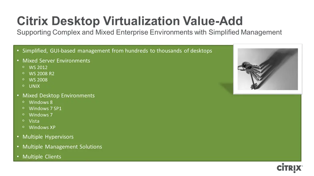 citrix desktop virtualization value