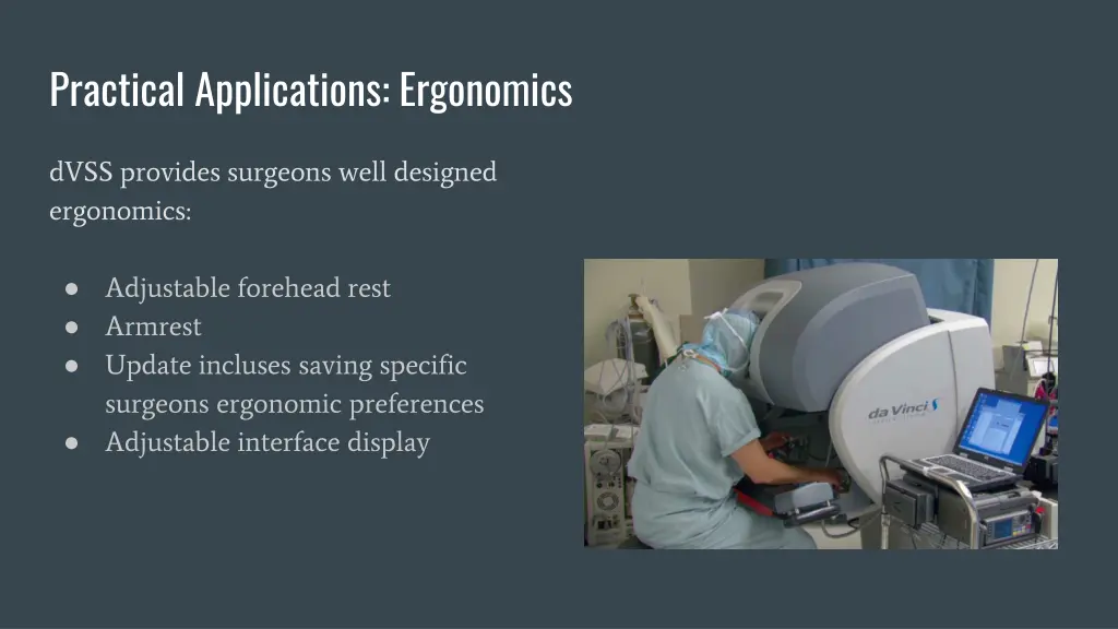 practical applications ergonomics