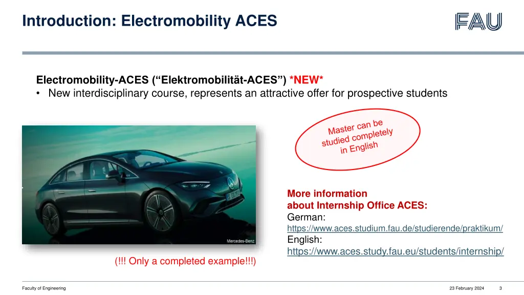 introduction electromobility aces