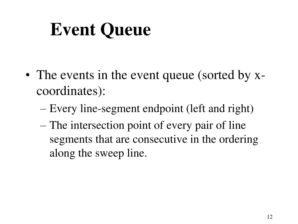 event queue