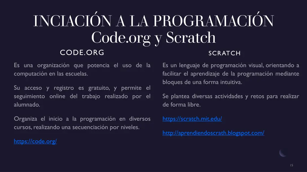 inciaci n a la programaci n code org y scratch