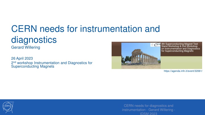 cern needs for instrumentation and diagnostics