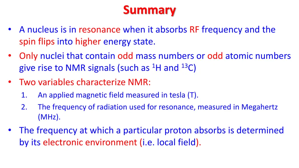 summary