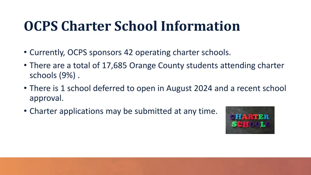 ocps charter school information