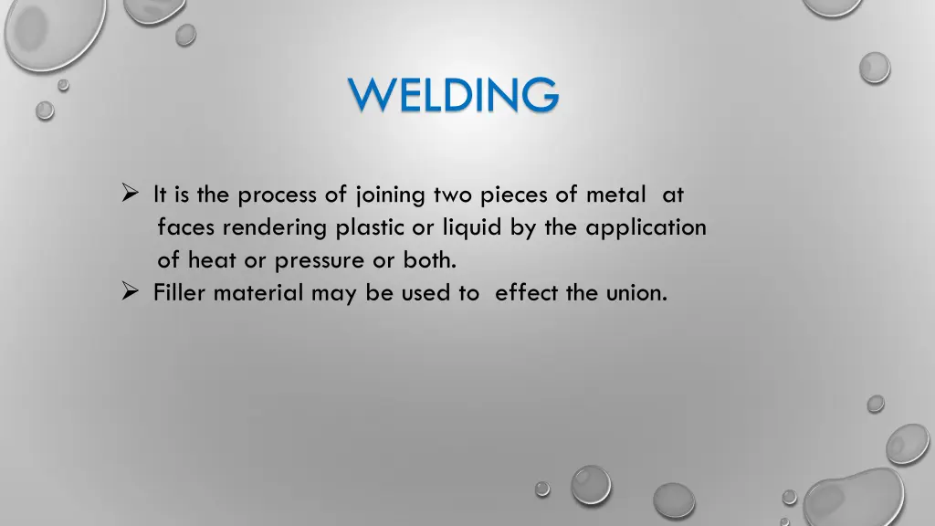 welding