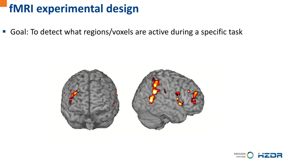 fmri experimental design