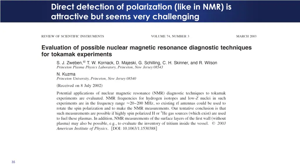 direct detection of polarization like