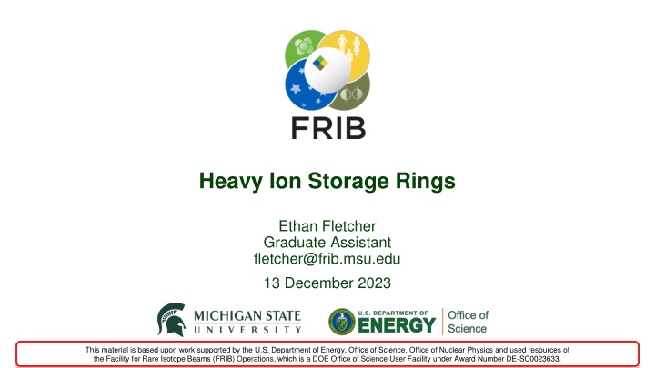 heavy ion storage rings