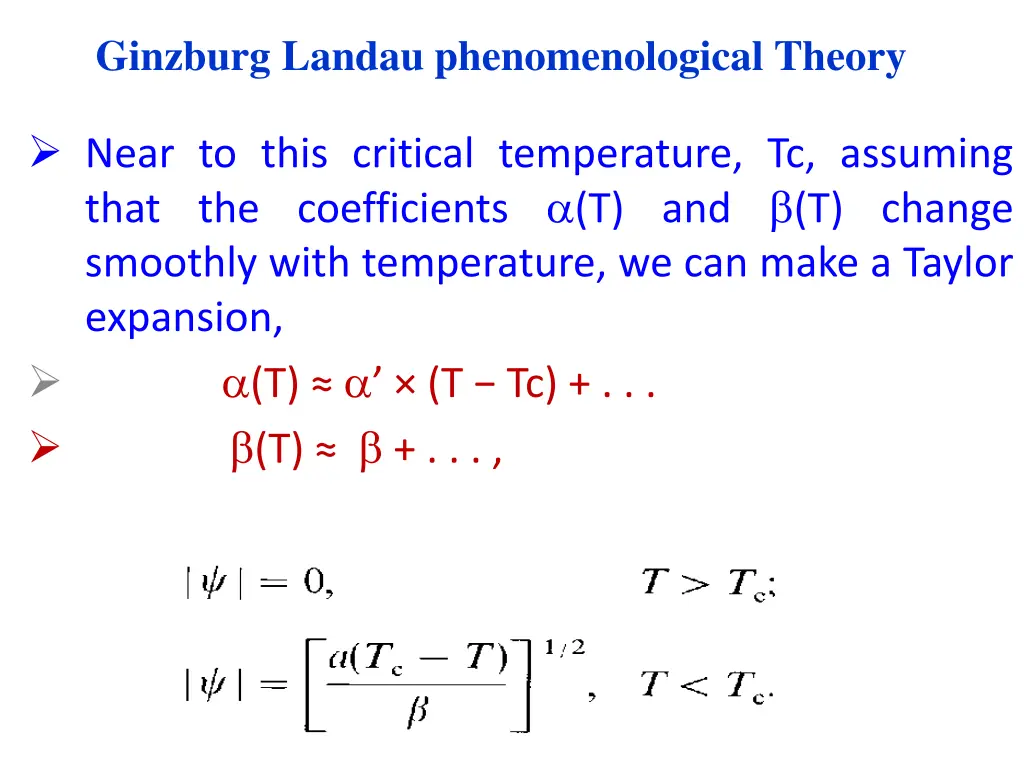 ginzburg landau phenomenological theory 9