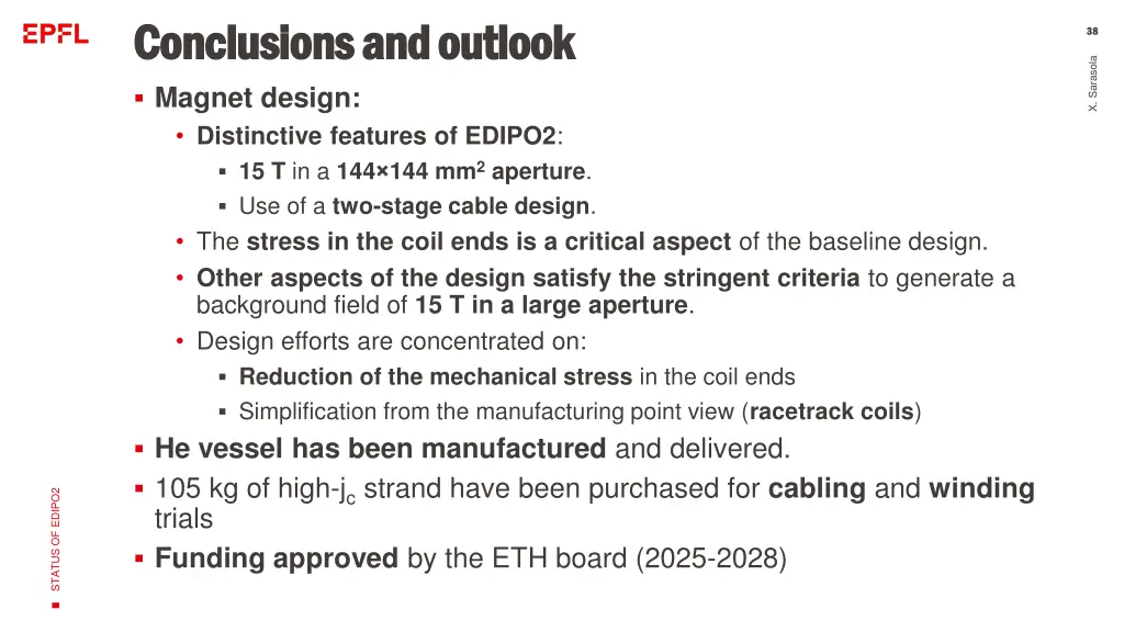 conclusions and outlook conclusions and outlook