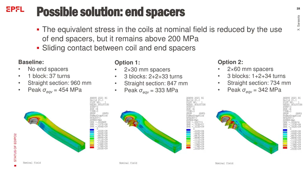 possible solution end spacers possible solution