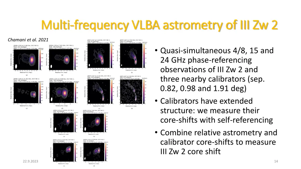 multi multi frequency frequency vlba 1