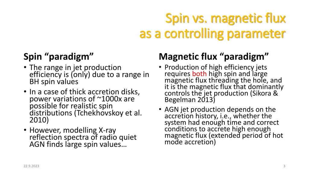 spin vs magnetic flux spin vs magnetic flux