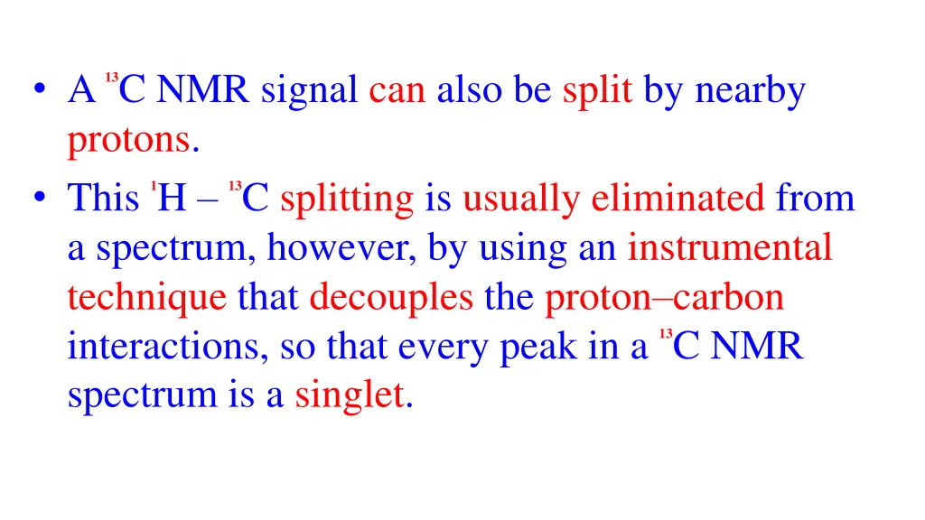 a protons this a spectrum however by using