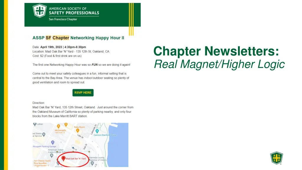 chapter newsletters real magnet higher logic