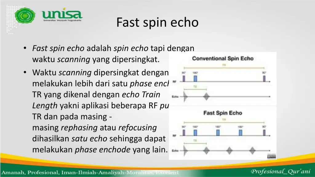fast spin echo