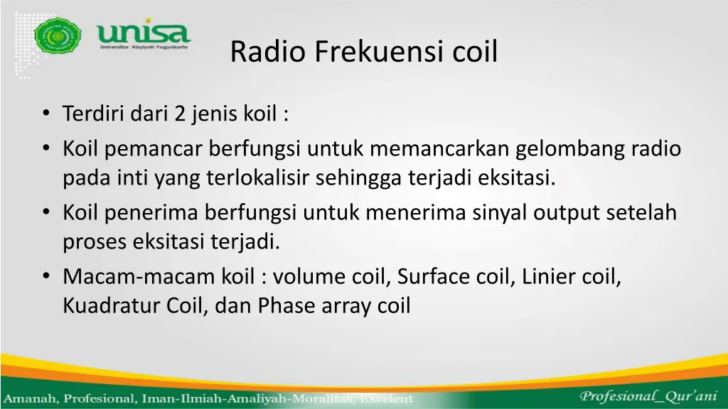 radio frekuensi coil