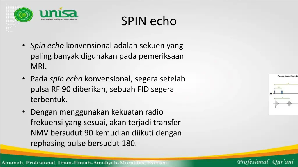 spin echo