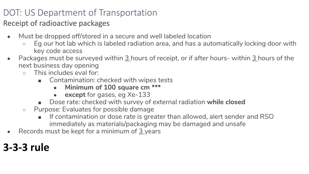 dot us department of transportation receipt