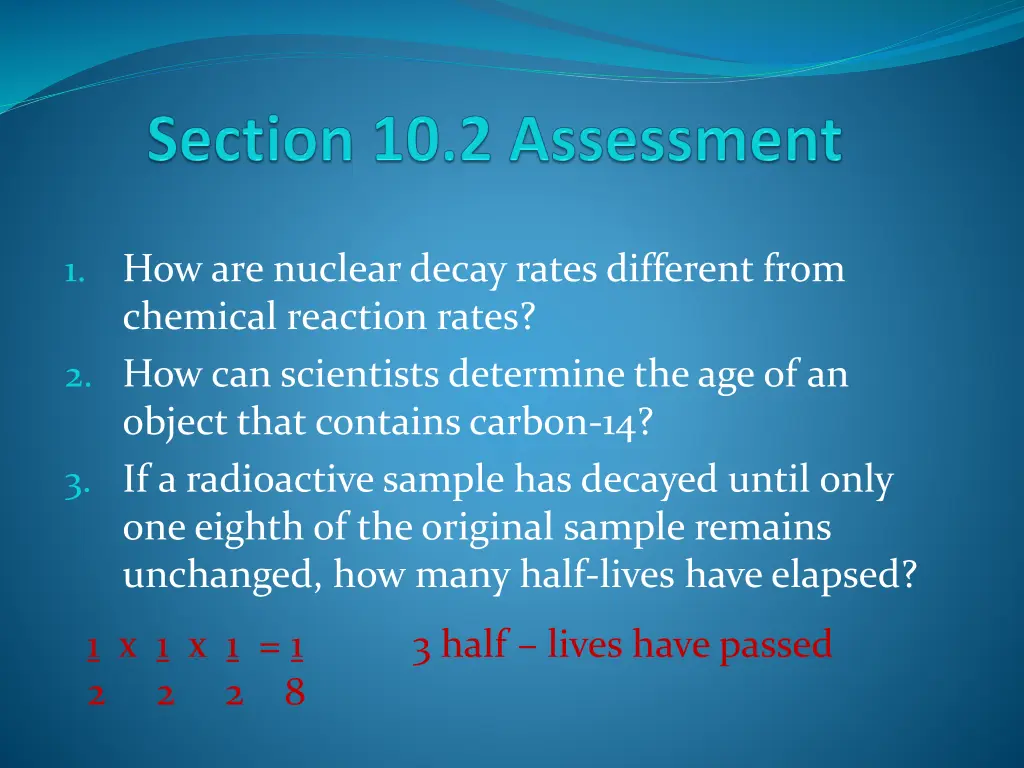 how are nuclear decay rates different from