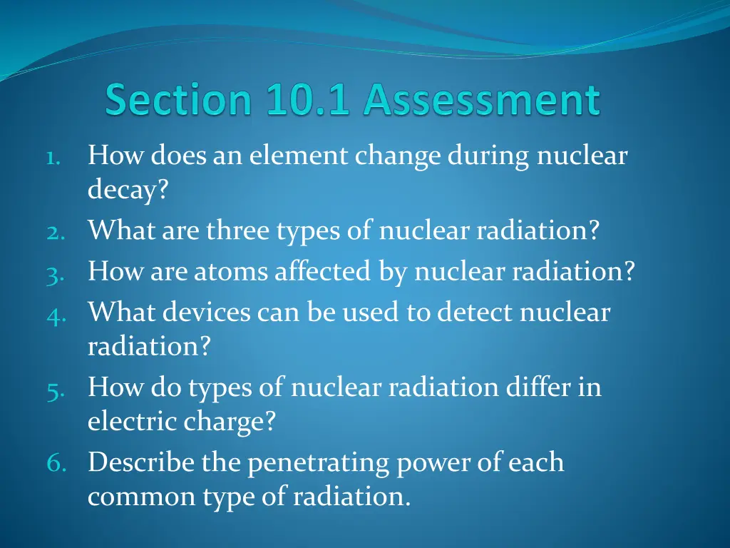 how does an element change during nuclear decay