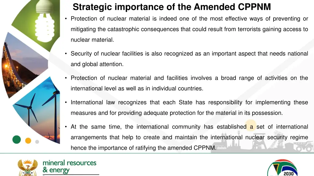 strategic importance of the amended cppnm