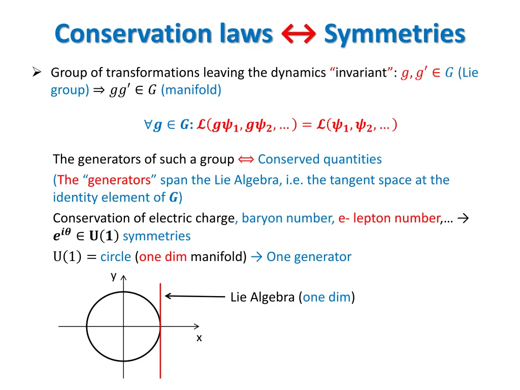 conservation laws