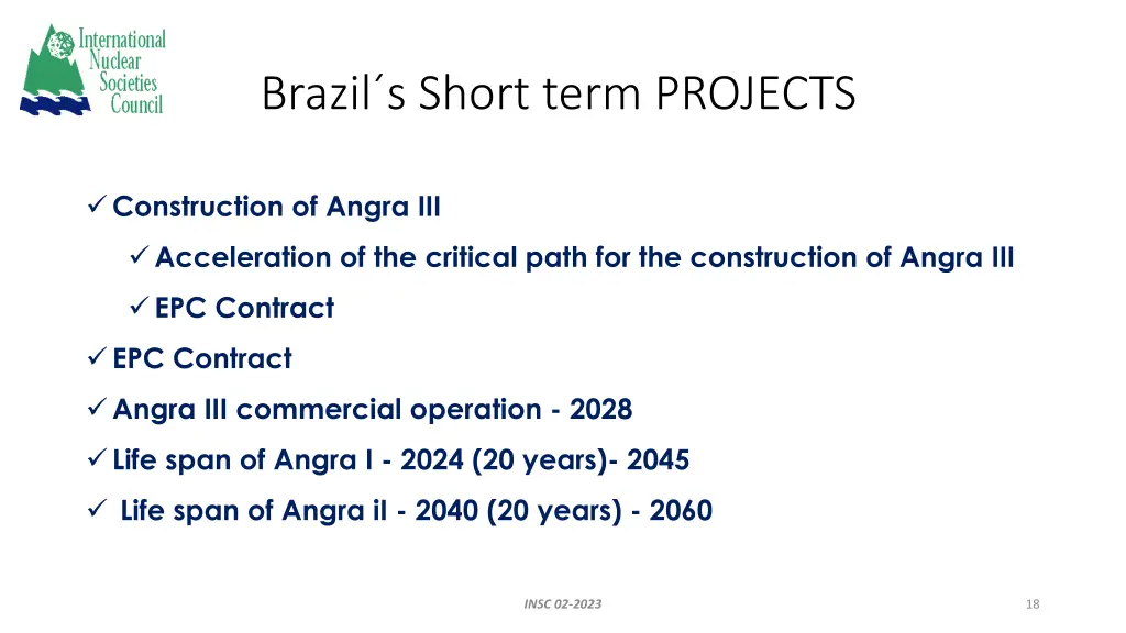 brazil s short term projects