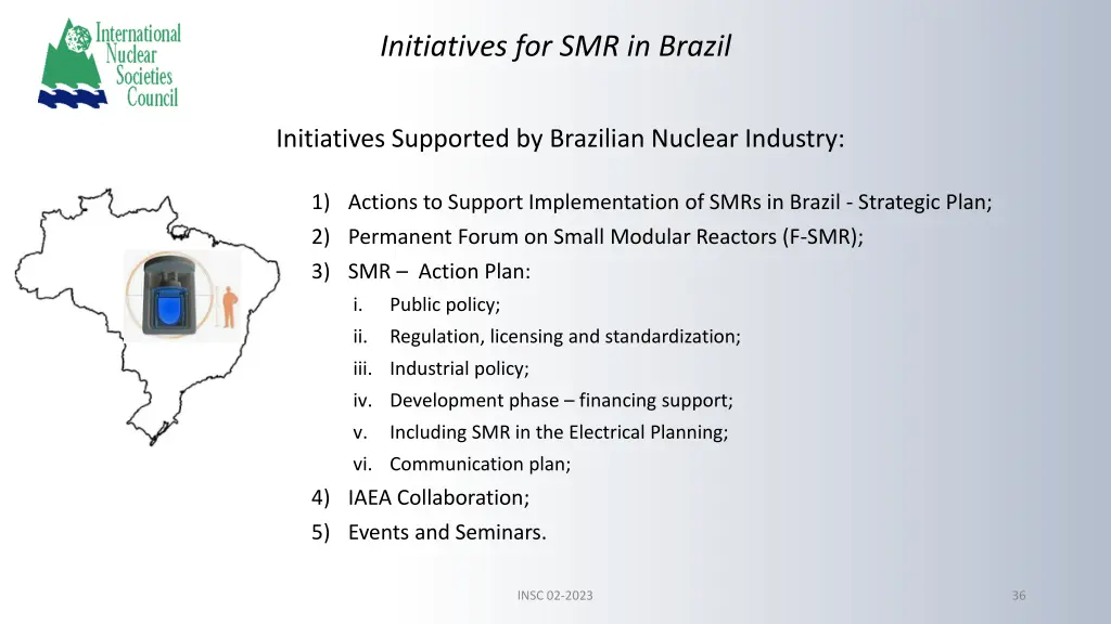 initiatives for smr in brazil