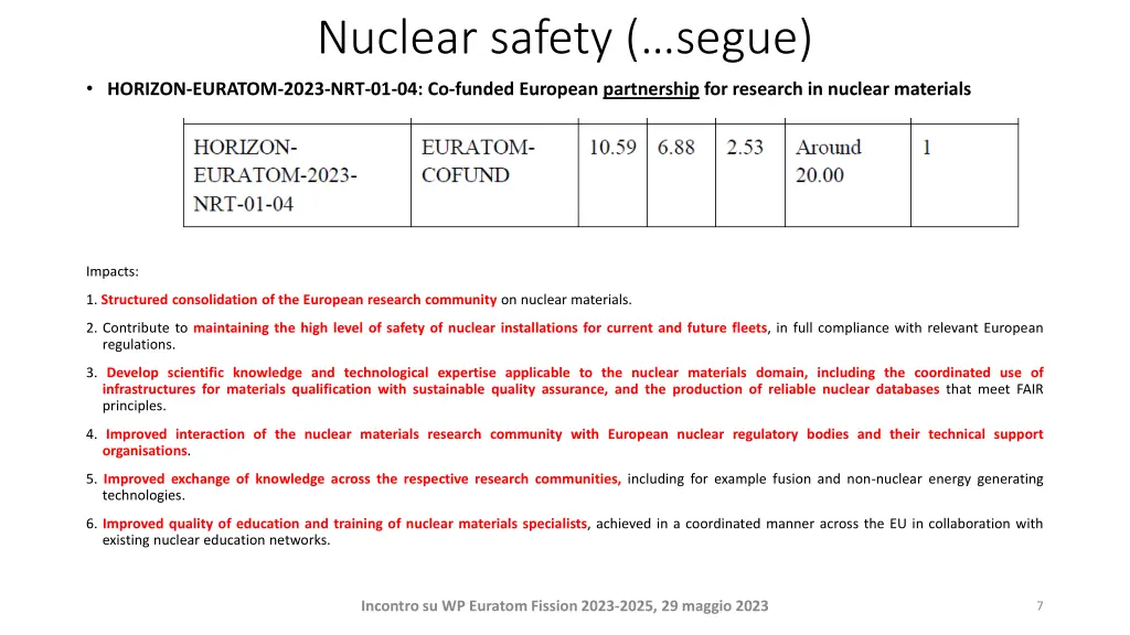 nuclear safety segue 1