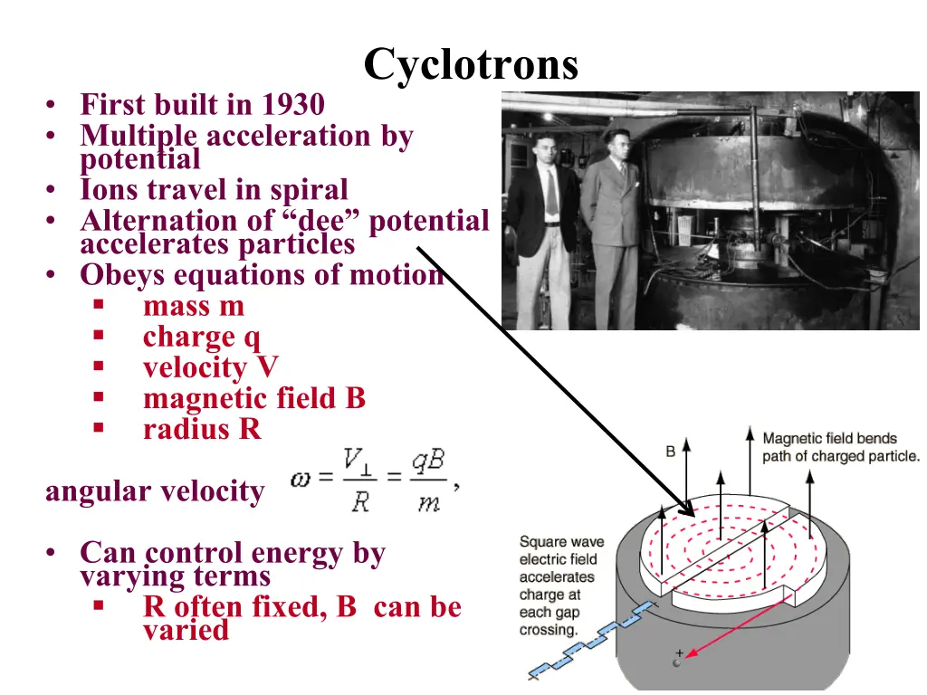 cyclotrons