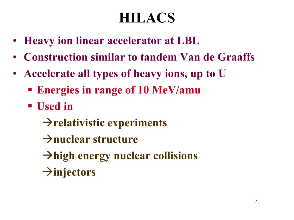 hilacs