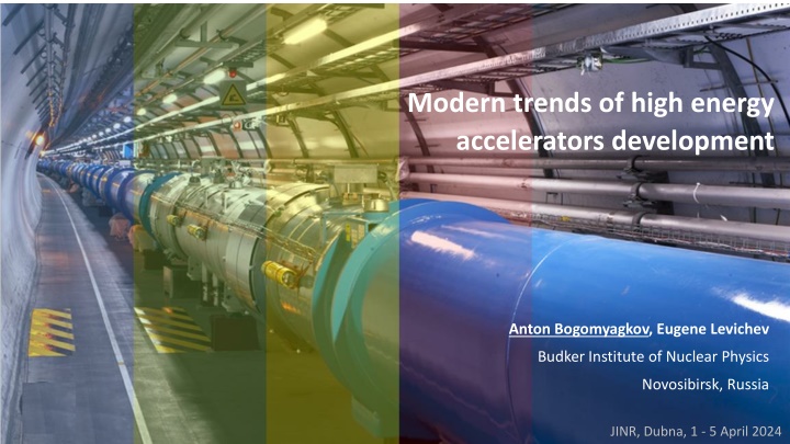 modern trends of high energy accelerators